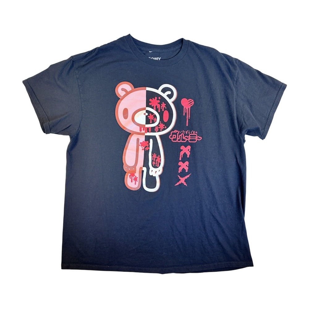 Gloomy Bear T-Shirt Men XL Black Mori Chack Graphic Tee